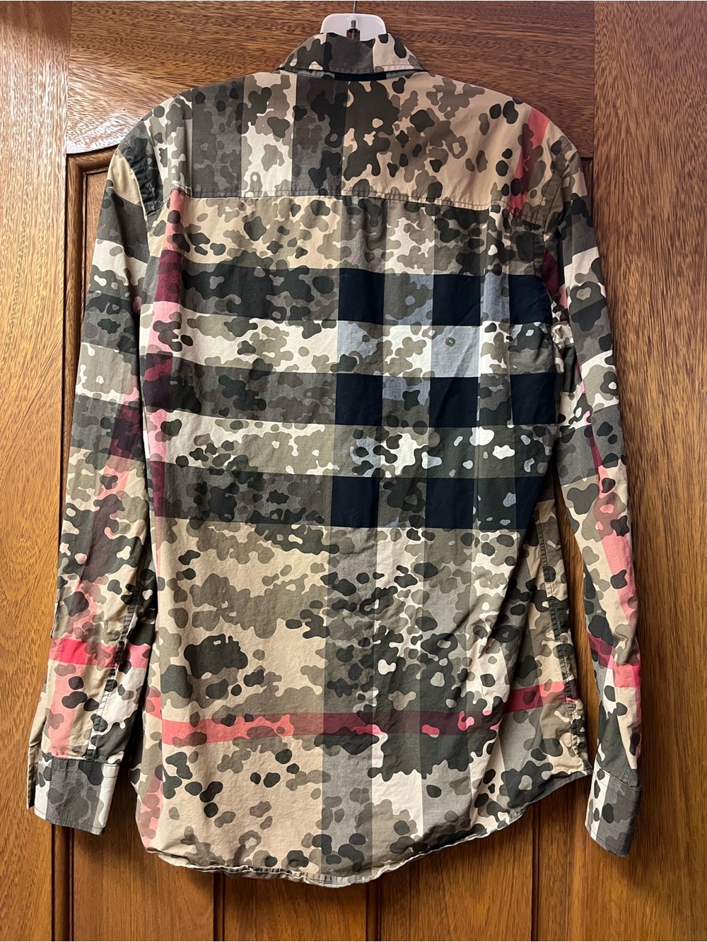 Burberry London Camo Button-Up - Picture 2 of 7